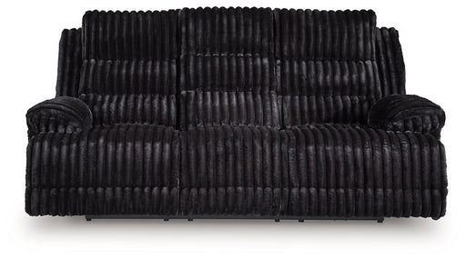 Rhine Falls Power Reclining Sofa with Drop Down Table - Sims Furniture