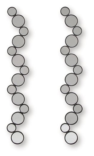 Vinler Accent Mirror Set (Set of 2) - Sims Furniture