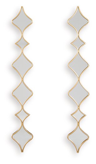 Harriswood Accent Mirror Set (Set of 2) - Sims Furniture