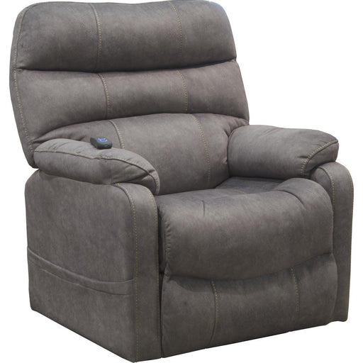 Catnapper Buckley Power Lift Recliner in Graphite 4864 - Sims Furniture