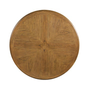 Cori Round Dining 5 Pc Set-Bisque/Brown