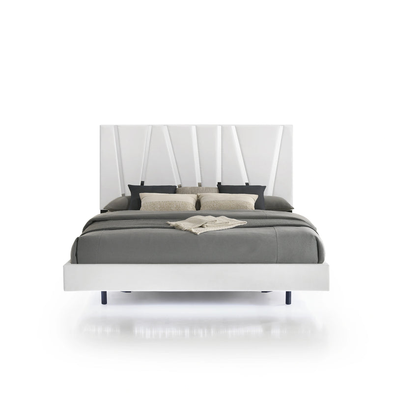 Europa 6/6 Ek Headboard, Footboard & Slats-White