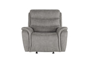 Kamari Glider Recliner W/Pwr Hr & Fr-Gray