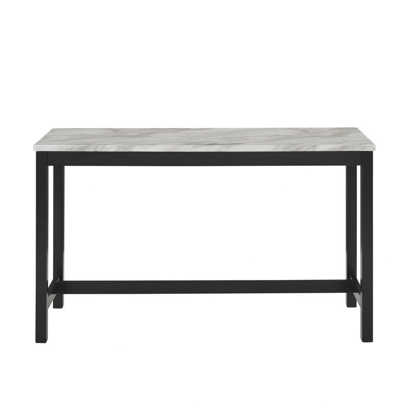 Celeste Theater Bar Table W/ 3 Stools-Gray