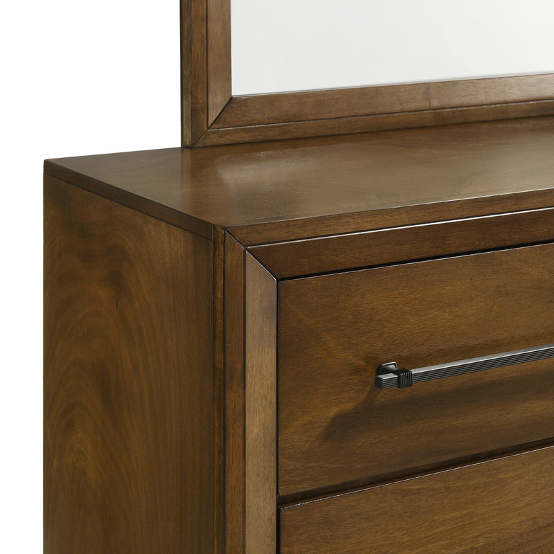 Ballard Mirror-Walnut