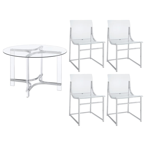 Keeling 5 Pc Dining Set - Sims Furniture