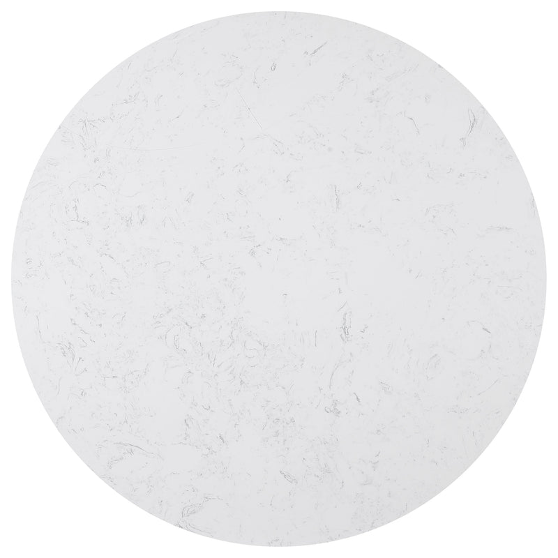 Sherry Rectangular Marble Top Dining Table set