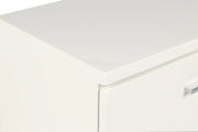 Sapphire Nightstand-White