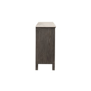 Lisbon Marble Top Dresser-Gray