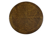 Gia 3 Pc 42" Drop Leaf Dining Table & 2 Chairs-Brown