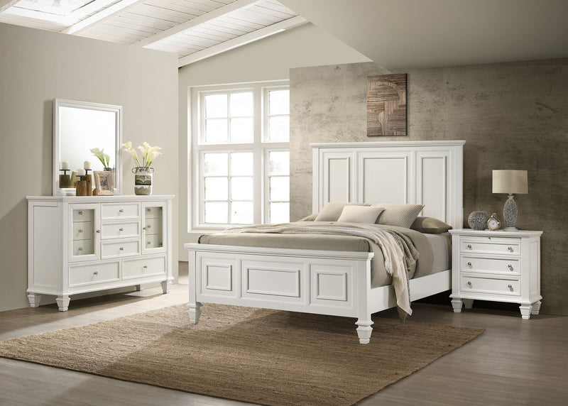 Sandy Beach 4 Pc Bedroom Set - Sims Furniture