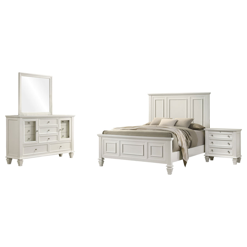 Sandy Beach 4 & 5 Piece Pc Bedroom Set Cal.King & E.King