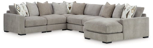 Aslan Court Sectional with Chaise - Sims Furniture