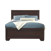Kauffman California King, Eastren King, & Queen Panel Bed Dark Cocoa - Sims Furniture