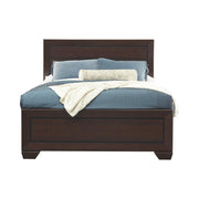 Kauffman California King, Eastren King, & Queen Panel Bed Dark Cocoa - Sims Furniture