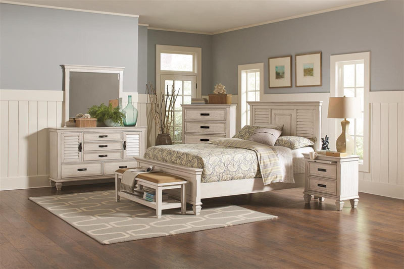 Franco Storage Platform Bedroom Set - Sims Furniture