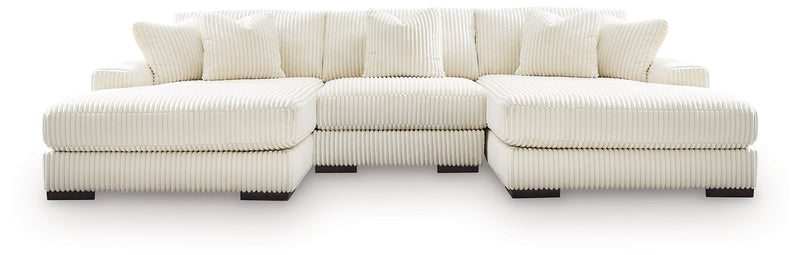 Lindyn Sectional with Double Chaise - Sims Furniture