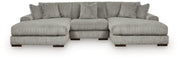 Lindyn Sectional with Double Chaise - Sims Furniture