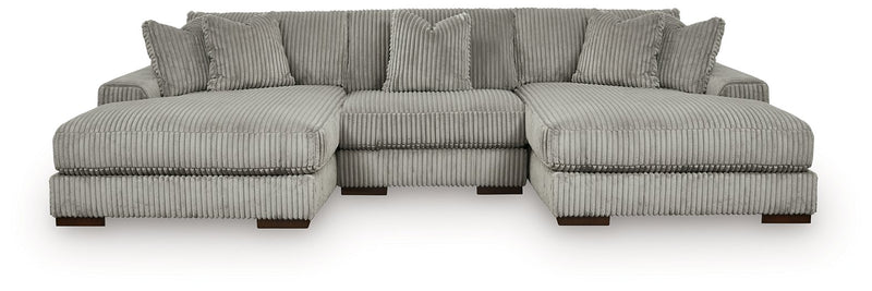 Lindyn Sectional with Double Chaise - Sims Furniture