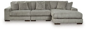 Lindyn Sectional with Chaise - Sims Furniture