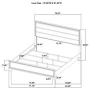 Wright 4 Pc Bedroom Set - Sims Furniture