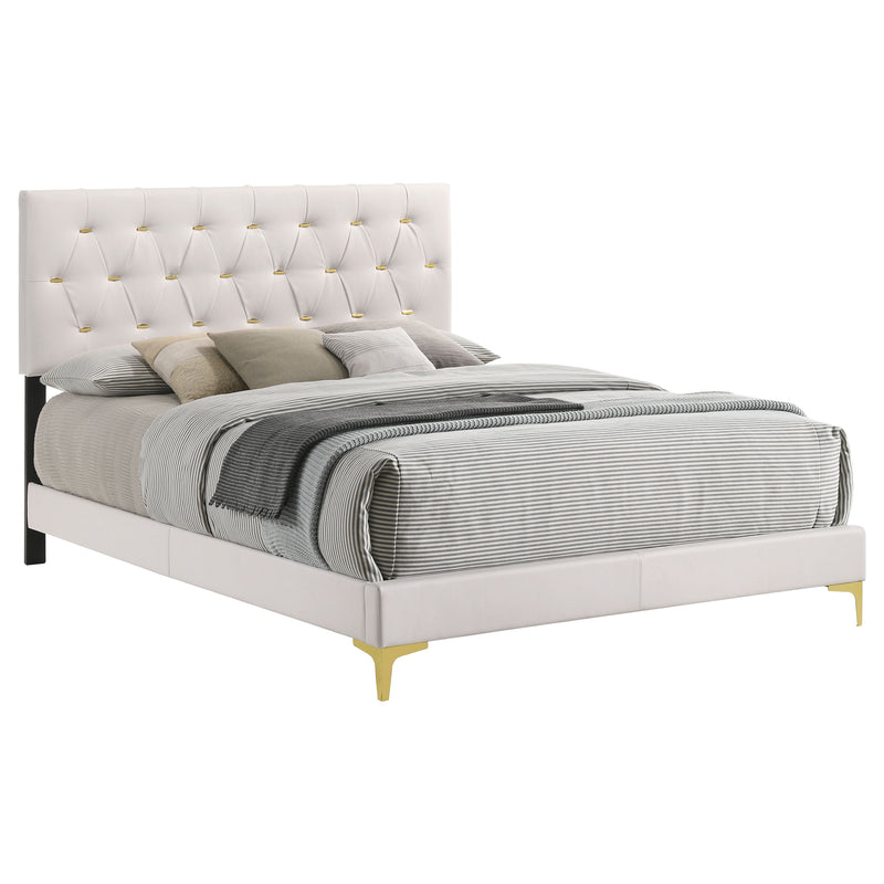Kendall Panel Bed White
