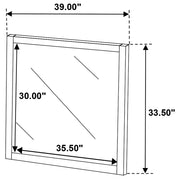 Wilkes 4 Pc Bedroom Set - Sims Furniture