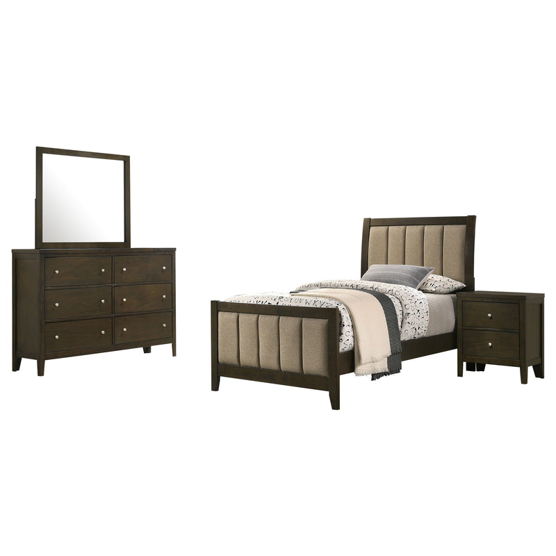 Wilkes 4 Pc Bedroom Set - Sims Furniture