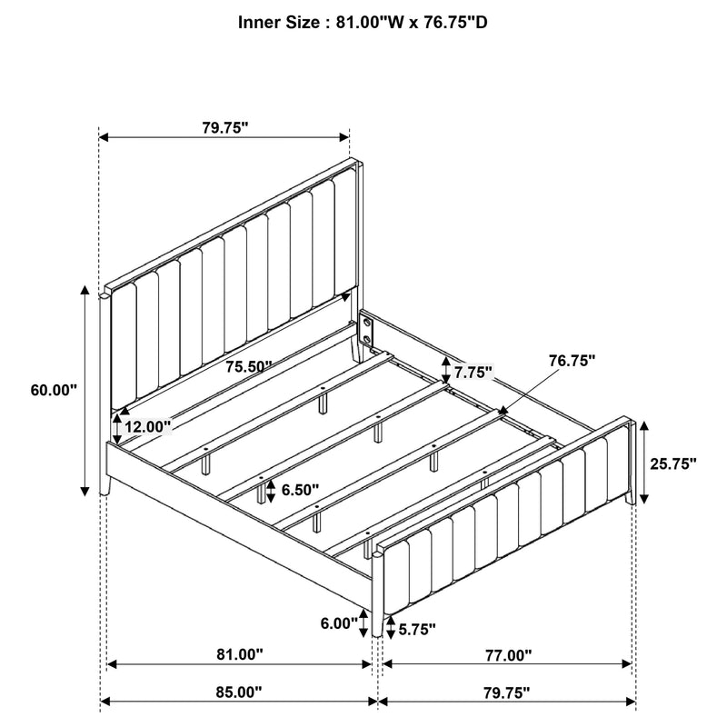 Brookmead 4 Pc Bedroom Set - Sims Furniture