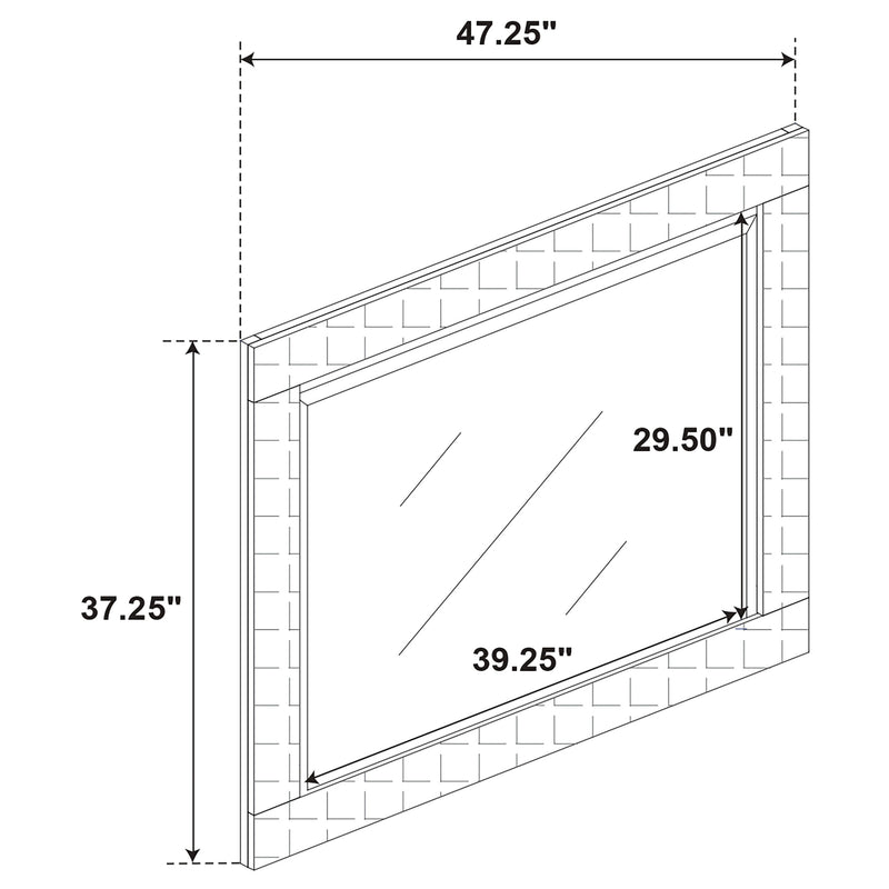 Ives 4 Pc Bedroom Set - Sims Furniture
