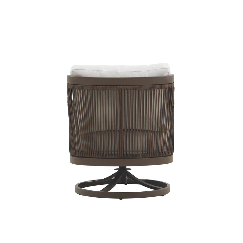 Genova Patio Swivel Club Chair W/Accent Pillow (2 Per Carton)