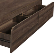 Mara Cocktail Table-Walnut