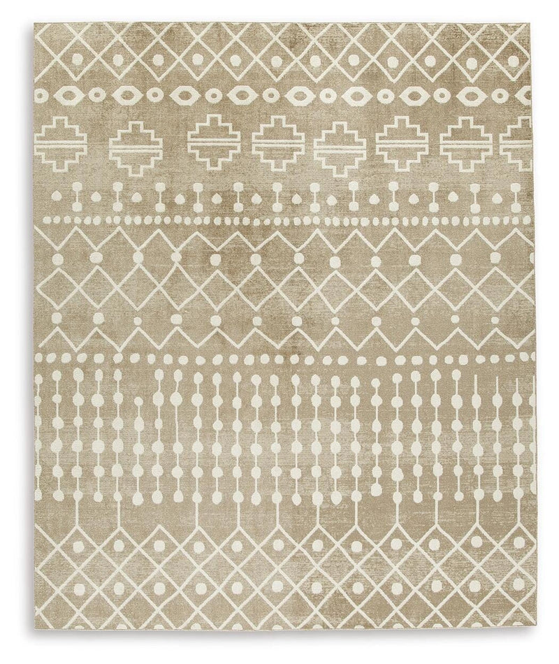 Bunchly 7'10" x 10'3" Washable Rug