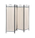 Dove 4-panel Folding Screen Beige and Black image