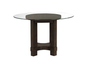 Cityscape 52" Round Dining Table Base-Walnut