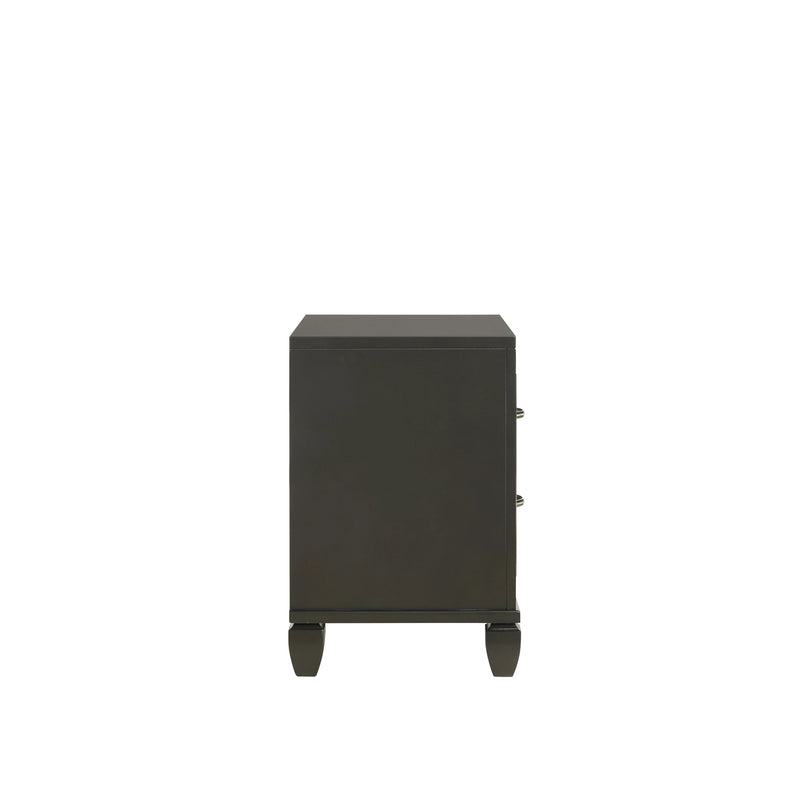 Radiance Nightstand-Black Pearl
