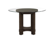 Cityscape 52" Round Dining Table Base-Walnut