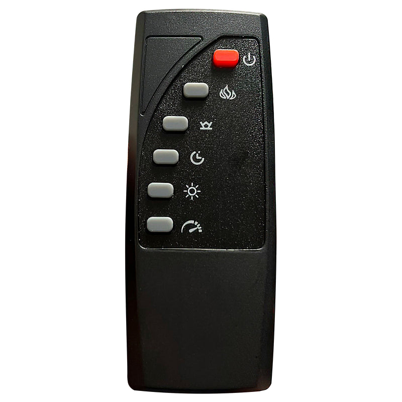 Tisdall Wingback Bed with Flame Visualizer