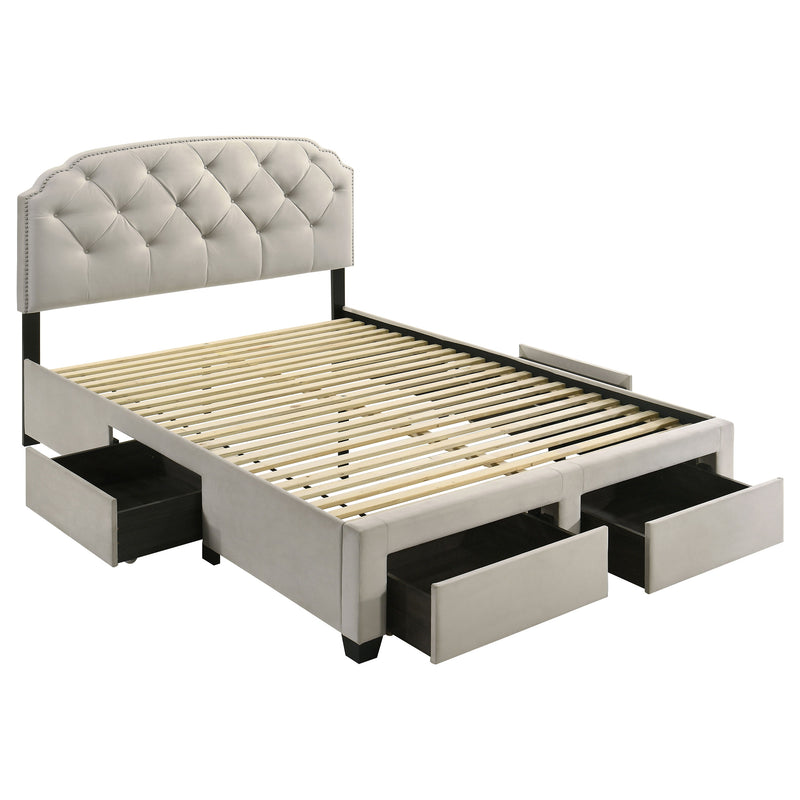 Marianna Panel Platform Storage Bed