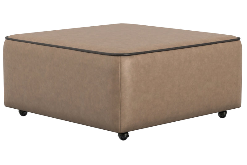 Nico Castered Cocktail Ottoman - Sims Furniture