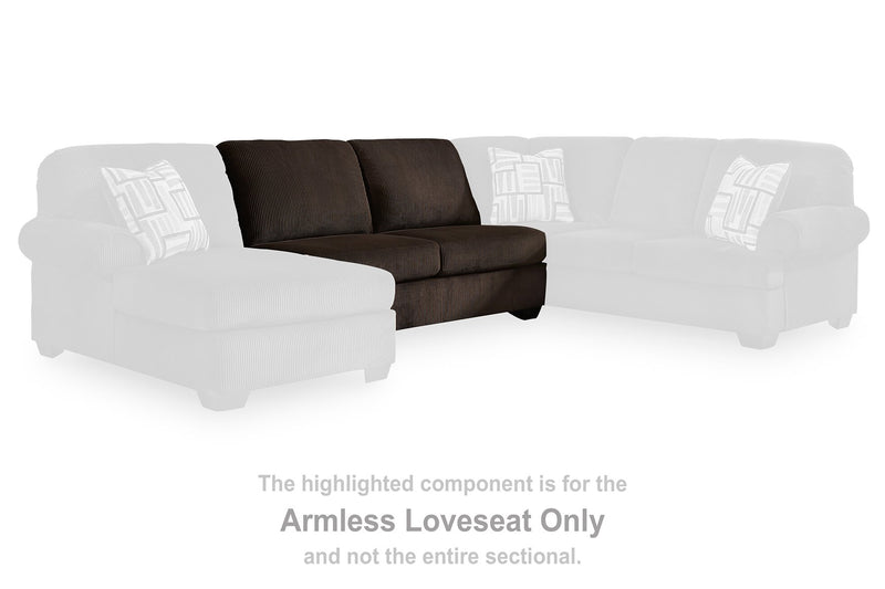 Kimlee Sectional with Double Chaise - Sims Furniture