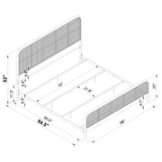 Lanewood Eastern King Bed - Sims Furniture