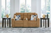 Kanlow Reclining Loveseat with Console - Sims Furniture