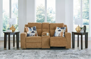 Kanlow Reclining Loveseat with Console - Sims Furniture