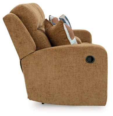 Kanlow Reclining Loveseat with Console - Sims Furniture
