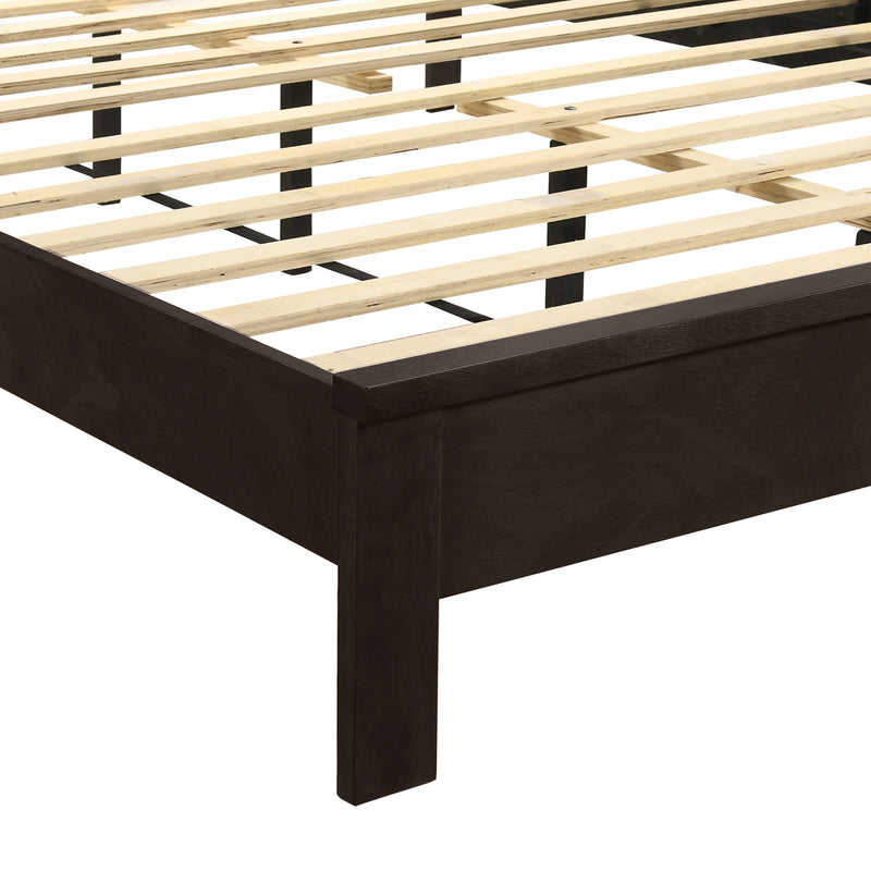 GEMINI Queen Q PANEL BED-HB/FB/RAILS-MERLOT