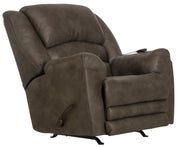 Hayden Chaise Rocker Recl w/Heat/Massage & Oversize Xtra Comfort Footrest - Sims Furniture