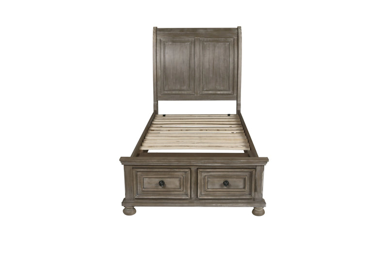 ALLEGRA Eastern King-California King K HEADBOARD-PEWTER