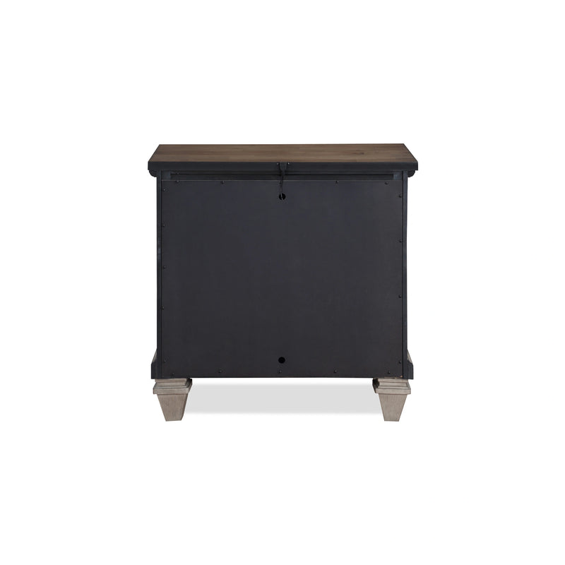 Mariana Nightstand W/Usb-Vintage Creme