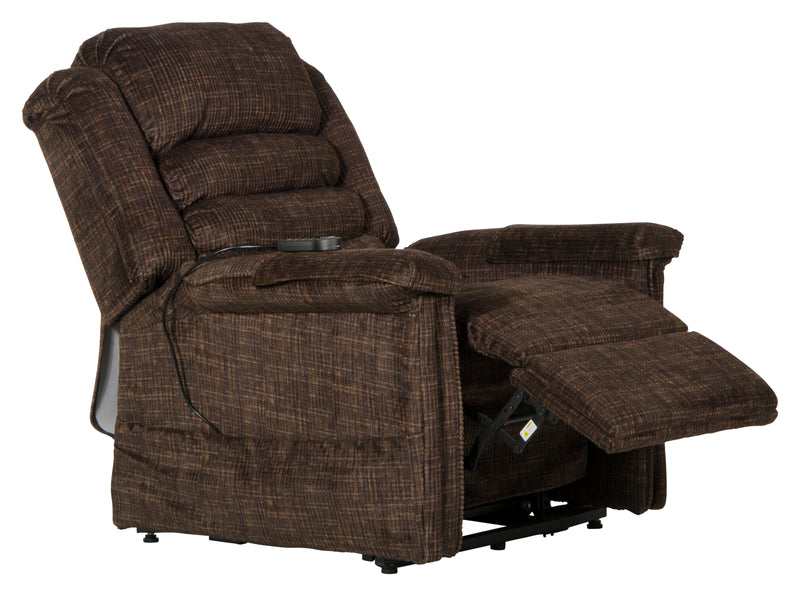 Soother Power Lift Full Lay-Out Recliner w/Heat & Massage - Sims Furniture